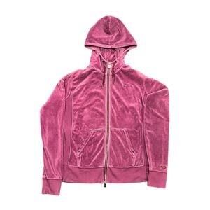 ★ Nike Velour Full Zip Velvet Pink Athletic Women’s Hoodie ★